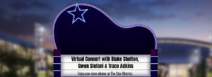 Cinema Pop Up: Blake Shelton Virtual Concert