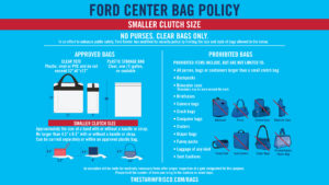 Ford Center Bag Policy 2020